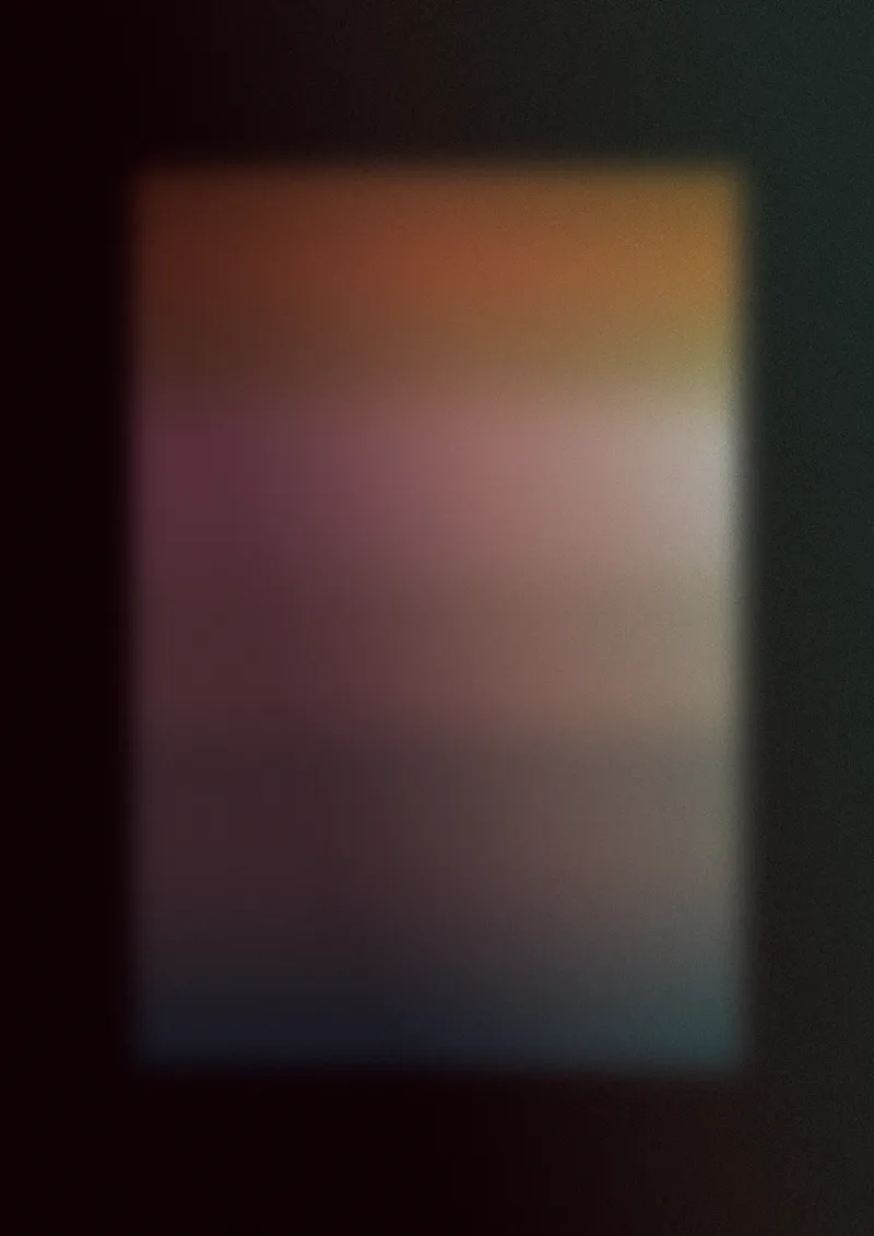 Purple blur on black background