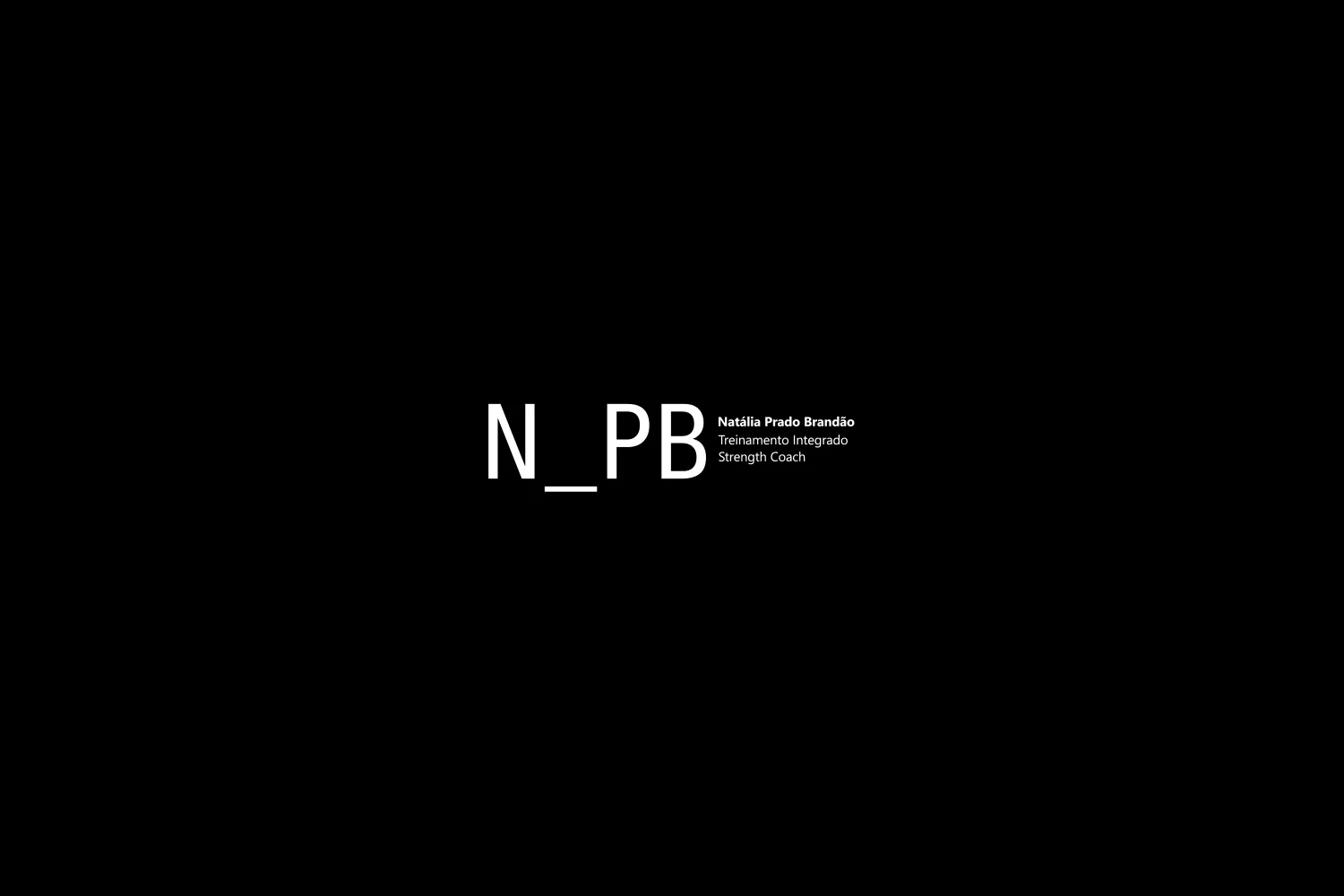 logo N_PB sob fundo preto